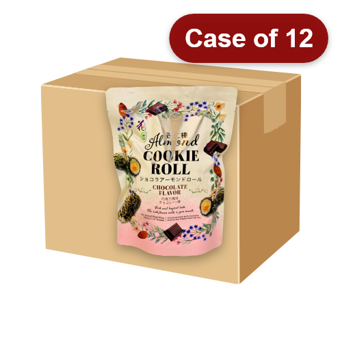 Load image into Gallery viewer, Love & Love Almond Cookie Roll with Chocolate-花之戀語杏仁棒-巧克力-80g-SNACLL201-12