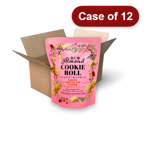 Load image into Gallery viewer, Love & Love Almond Cookie Roll with White Chocolate-花之戀語杏仁棒 - 白巧克力-80g-SNACLL202-12