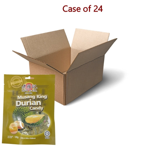 ギャラリービューアに画像を読み込む、Low & Co Musang King Durian Candy-老羅記貓山王榴蓮糖-100g-CANLC101-24