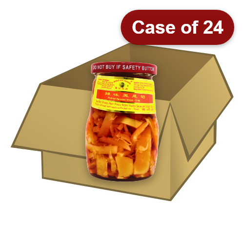 갤러리 뷰어에 이미지 로드, MLS Pickled Bamboo Shoot Chilli-萬里香辣味鳳尾筍-340g-PRE460-24