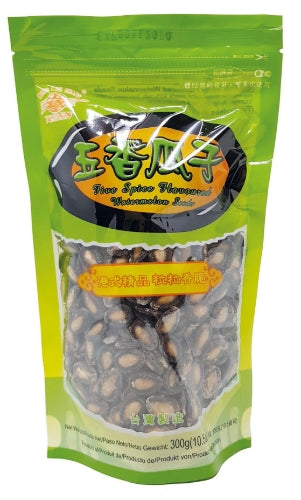 Load image into Gallery viewer, MLS Watermelon Seeds - Five Spice Flavour-萬里香五香黑瓜子-300g-SNACMLS102