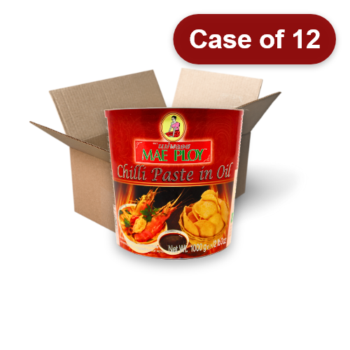 갤러리 뷰어에 이미지 로드, Mae Ploy Chilli Paste in Oil-泰國辣椒油-1kg-CHIMP102-12