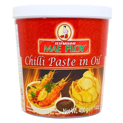 ギャラリービューアに画像を読み込む、Mae Ploy Chilli Paste in Oil-泰國辣椒油-400g-CHIMP101