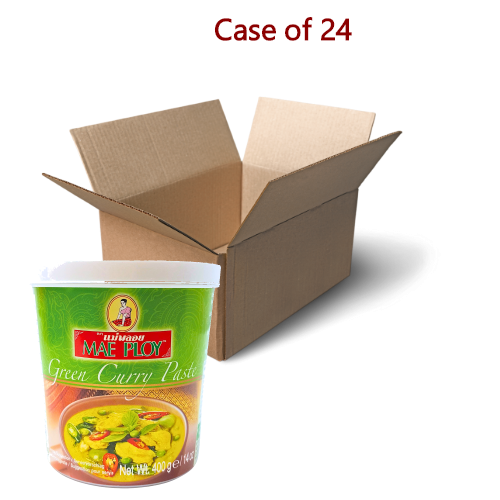 Load image into Gallery viewer, Mae Ploy Green Curry Paste-泰青咖喱醬-400g-CUR205-24
