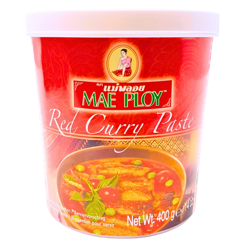 Load image into Gallery viewer, Mae Ploy Red Curry Paste-泰紅咖喱醬-400g-CUR204