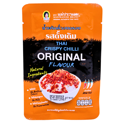ギャラリービューアに画像を読み込む、Mae Pronom Thai Crispy Chilli Topping - Original-媽巴儂牌香辣脆米飯調味料-原味-20g-SEA406