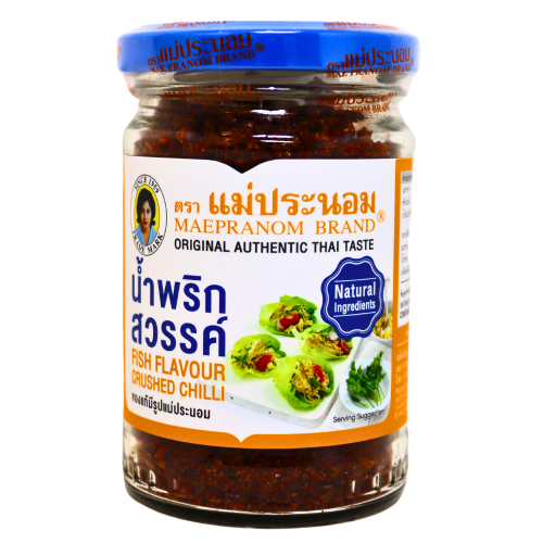 โหลดรูปภาพเข้าสู่ตัวดูแกลเลอรี, Maepranom Crushed Chilli - Fish Flavour-媽巴儂牌泰國香脆銀魚辣椒-134g-CHIMPN201