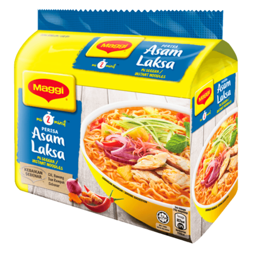 Load image into Gallery viewer, Maggi Noodles - Assam Laksa-美極亞叁叻沙味快熟麵-5_78g-INMA103A