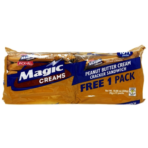 Load image into Gallery viewer, Magic Peanut Butter Cracker Sandwich (10+1)-花生夾心餅乾-11_28g-BISM101A