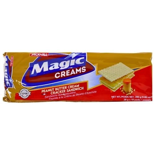 갤러리 뷰어에 이미지 로드, Magic Peanut Butter Cracker Sandwich-花生夾心餅乾-10_28g-BISM101