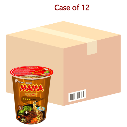 Tải hình ảnh vào trình xem Thư viện, Mama Cup Noodle - Beef-媽媽即食杯麵 - 牛肉味-70g-INMM411-12