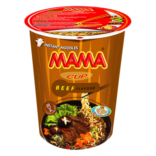 Tải hình ảnh vào trình xem Thư viện, Mama Cup Noodle - Beef-媽媽即食杯麵 - 牛肉味-70g-INMM411