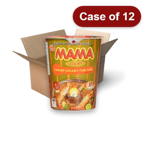 Load image into Gallery viewer, Mama Cup Noodle - Creamy Shrimp Tom Yum-媽媽即食杯麵 -酸辣濃湯味-70g-INMM404-12