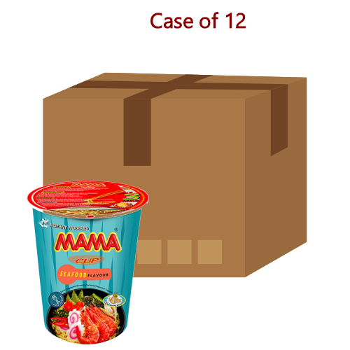 Load image into Gallery viewer, Mama Cup Noodle - Seafood-媽媽即食杯麵 - 海鮮味-70g-INMM412-12