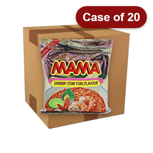 ギャラリービューアに画像を読み込む、Mama Jumbo Noodle - Shrimp (Tom Yum) 90g-媽媽酸辣味湯麵-90g-INMM153-20