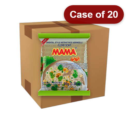 โหลดรูปภาพเข้าสู่ตัวดูแกลเลอรี, Mama Jumbo Rice Vermicelli - Clear Soup 95g-媽媽清湯米粉-95g-INMM254-20