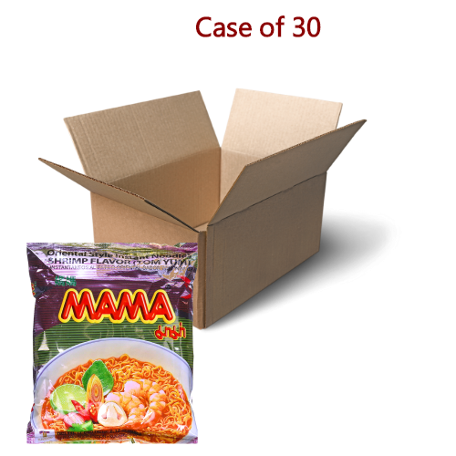 Load image into Gallery viewer, Mama Noodle - Shrimp (Tom Yum)-媽媽酸辣味湯麵-60g-INMM101-30
