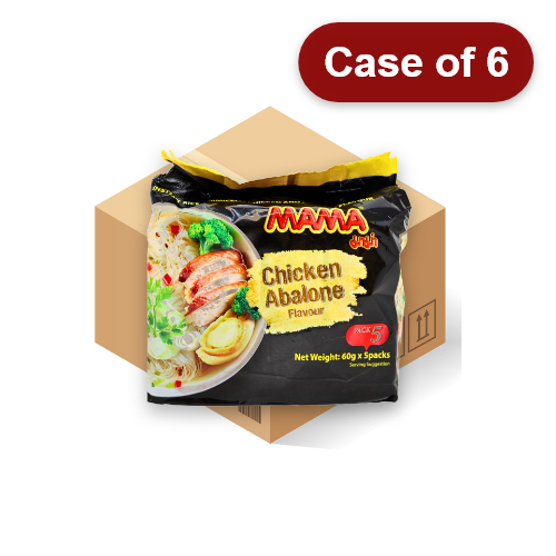 Load image into Gallery viewer, Mama Rice Vermicelli Chicken & Abalone Flv (Multi pack)-媽媽雞肉鮑魚味即食米粉-5_85g-INMM157A-6