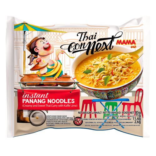 Load image into Gallery viewer, Mama Thai ConNext Panang Noodles-媽媽湯麵-泰國帕能咖喱味-85g-INMM160