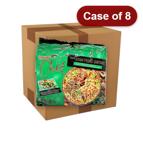 將圖片載入到圖庫檢視器中, Mamee Chef Noodle - Spicy Chicken Shiitake-媽咪名廚辣雞麵-4_82g-INMA303-8