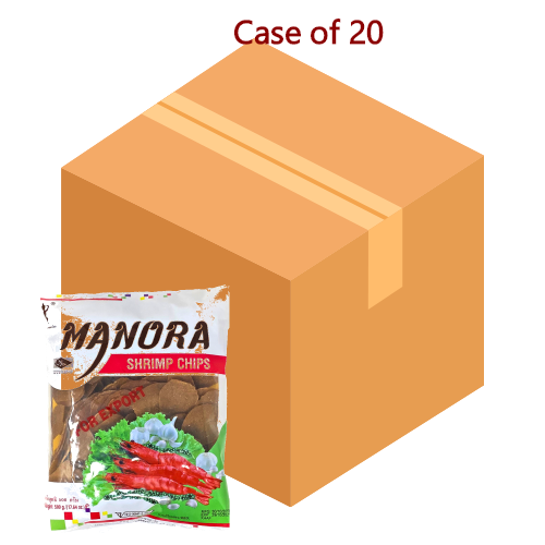 Load image into Gallery viewer, Manora Thai Prawn Crackers-泰國馬努拉蝦片-500g-PRA401-20