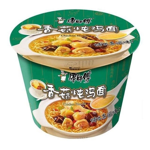 Load image into Gallery viewer, Master Kang Bowl Noodle - Chicken & Mushroom-康師傅香菇炖雞碗面-101g-INMK304