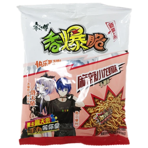 갤러리 뷰어에 이미지 로드, Master Kang Crispy Noodle - Spicy Crayfish-康師傅香爆脆乾脆面-麻辣小龍蝦-33g-SNACMK203