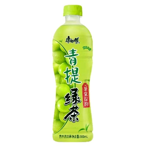 Load image into Gallery viewer, Master Kang Grape Green Tea-康師傅青提綠茶-500ml-DRIMK132
