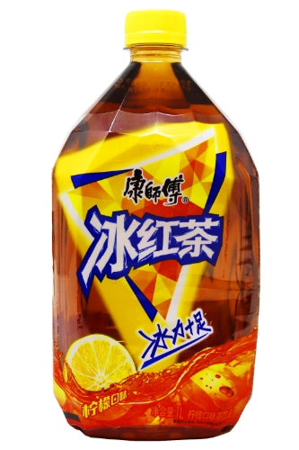 Load image into Gallery viewer, Master Kang Ice Lemon Tea-康師傅冰紅茶-1ltrs-DRIMK303