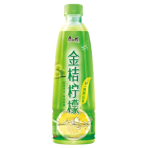 Load image into Gallery viewer, Master Kang Kumquat Lemon Drink-康師傅金柑檸檬飲料-500ml-DRIMK130