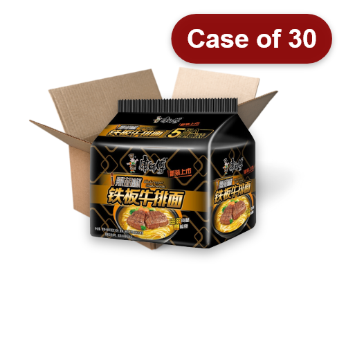 Load image into Gallery viewer, Master Kang Noodle - Black Pepper Beef-康師傅黑椒牛排面-5_104g-INMK115-30