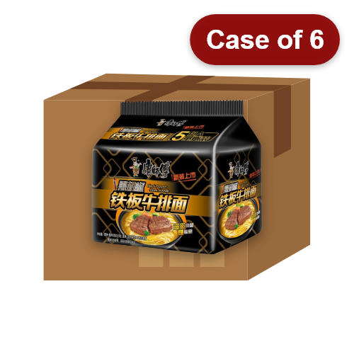 Load image into Gallery viewer, Master Kang Noodle - Black Pepper Beef-康師傅黑椒牛排面-5_104g-INMK115-6