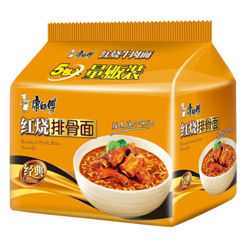 Load image into Gallery viewer, Master Kang Noodle - Braised Pork Ribs-康師傅紅燒排骨面-5_99g-INMK107