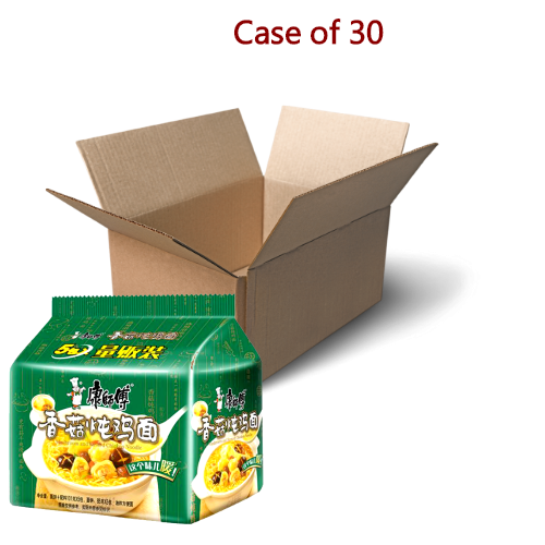 将图像加载到图库查看器中, Master Kang Noodle - Chicken & Mushroom-康師傅香菇炖雞面-5_100g-INMK105-30