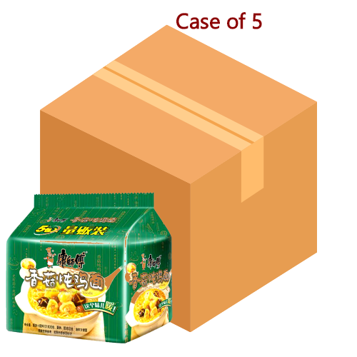 将图像加载到图库查看器中, Master Kang Noodle - Chicken & Mushroom-康師傅香菇炖雞面-5_100g-INMK105-5