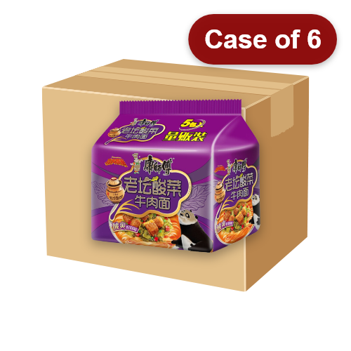 Load image into Gallery viewer, Master Kang Noodle - Hot & Sour Beef-康師傅老壇酸菜牛肉面-5_114g-INMK113-6