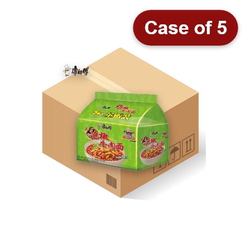 Load image into Gallery viewer, Master Kang Noodle - Pickled Pepper Beef-康師傅泡椒牛肉面-5_103g-INMK111-5