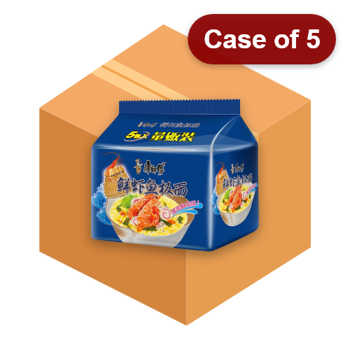 Load image into Gallery viewer, Master Kang Noodle - Seafood-康師傅鮮蝦魚板面-5_98g-INMK104-5