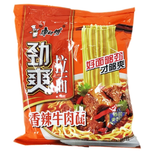 Load image into Gallery viewer, Master Kang Ramen - Spicy Beef-康師傅勁爽拉麵-香辣牛肉-98g-INMK203