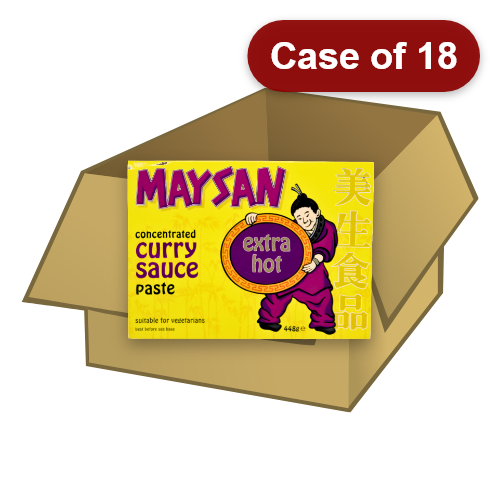 โหลดรูปภาพเข้าสู่ตัวดูแกลเลอรี, Maysan Concentrated Curry Sauce - Extra Hot-美生辣味咖哩種-448g-CUR325-18