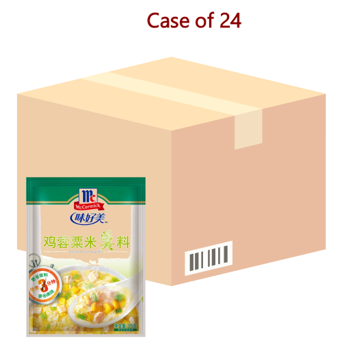 Load image into Gallery viewer, McCormick Chicken & Corn Soup Mix-味好美雞蓉粟米羹料-35g-STK226-24