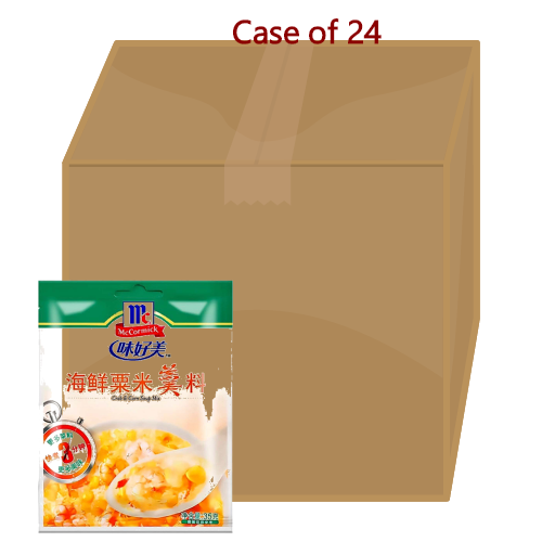 Load image into Gallery viewer, McCormick Crab & Corn Soup Mix-味好美海鮮粟米羹料-35g-STK215-24