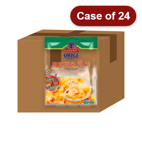 ギャラリービューアに画像を読み込む、McCormick Crab & Corn Soup Mix-味好美海鮮粟米羹料-35g-STK215-24