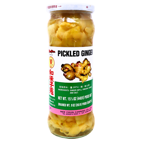 Load image into Gallery viewer, Mee Chun Pickled Ginger-美珍子薑-440g-GGO602