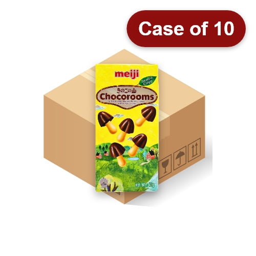 ギャラリービューアに画像を読み込む、Meiji Chocorooms - Chocolate-明治蘑菇造型巧克力餅-40g-CHOMJ207-10