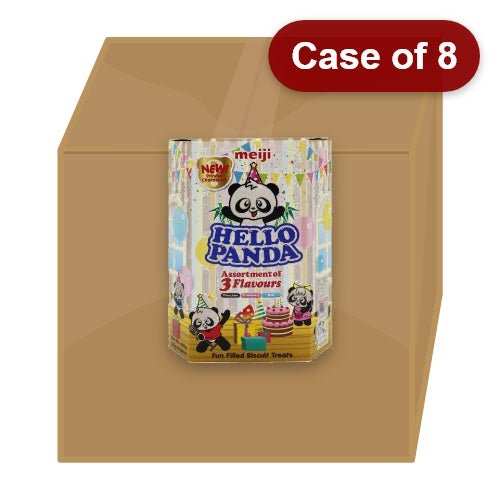 ギャラリービューアに画像を読み込む、Meiji Hello Panda Biscuits - Assorted Flavour-明治熊貓混合味夾心餅乾-10_26g-BISMJ122-8