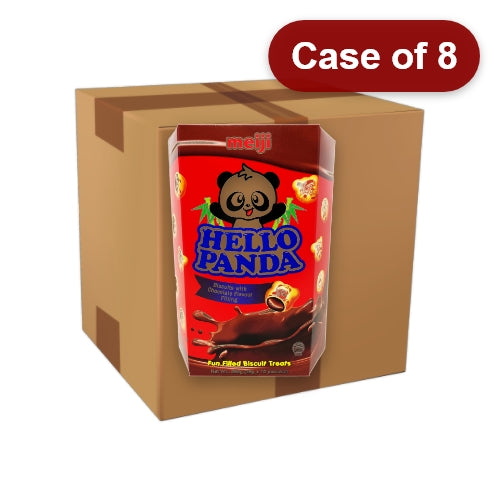 Load image into Gallery viewer, Meiji Hello Panda Biscuits - Chocolate-明治熊貓巧克力味夾心餅乾-10_26g-BISMJ119-8