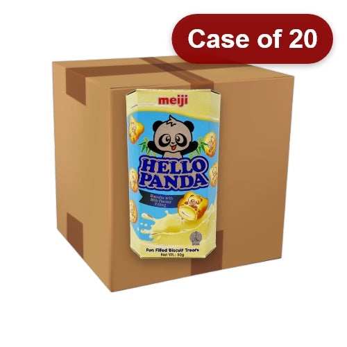 Load image into Gallery viewer, Meiji Hello Panda Biscuits - Milk-明治熊貓牛奶味夾心餅乾-50g-BISMJ118-20