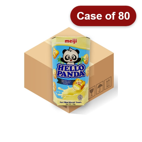 Load image into Gallery viewer, Meiji Hello Panda Biscuits - Milk-明治熊貓牛奶味夾心餅乾-50g-BISMJ118-80