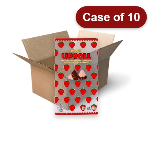 ギャラリービューアに画像を読み込む、Meiji Uproll (Milk & Strawberry Chocolate)-明治阿波羅草莓巧克力-35g-CHOMJ206-10